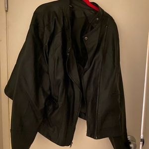 Pleather torrid motorcycle jacket
